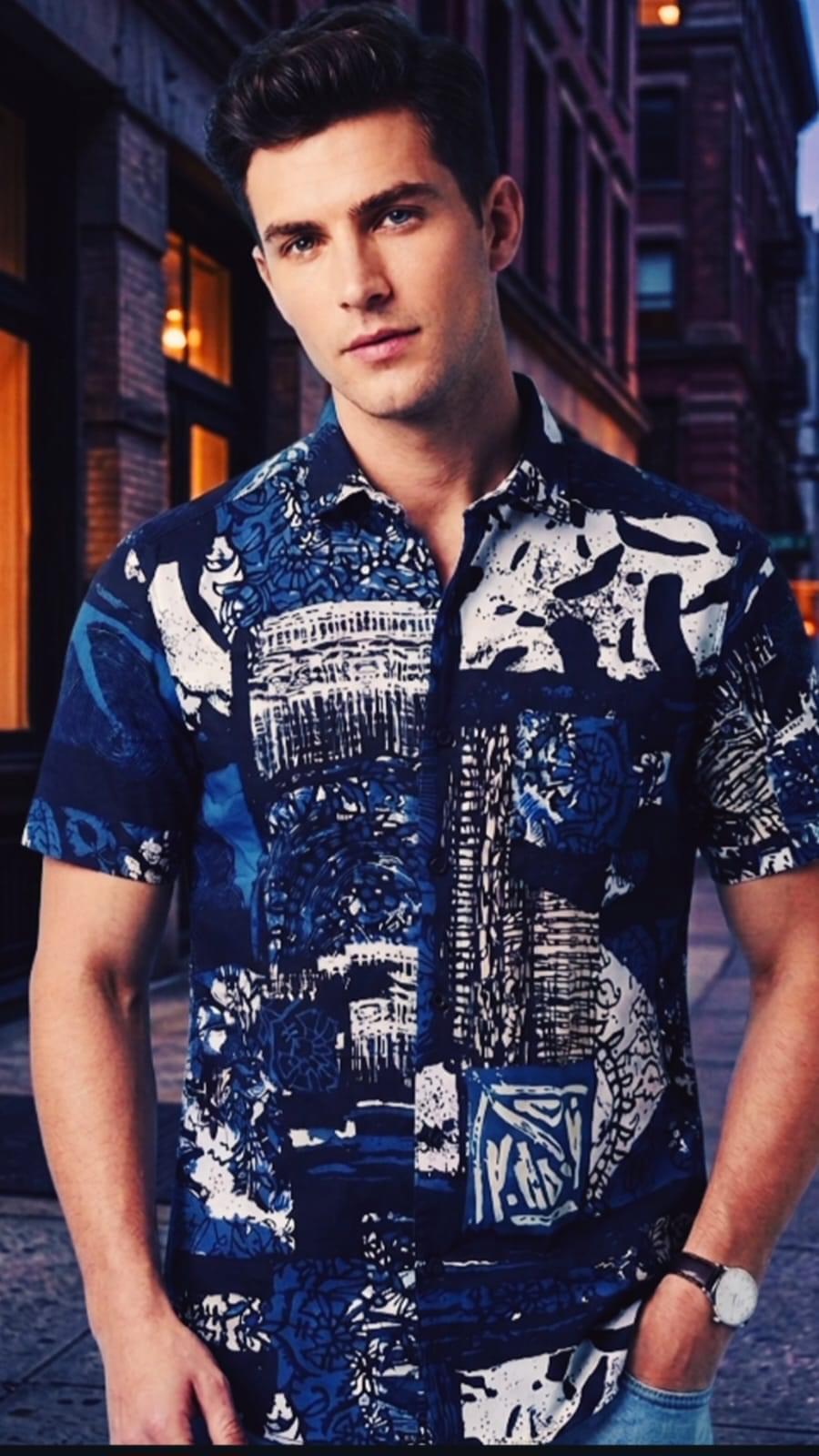 Upgrade your style with Ryon half sleeves shirts – lightweight, breathable, and versatile designs perfect for work, casual outings, and evening wear.